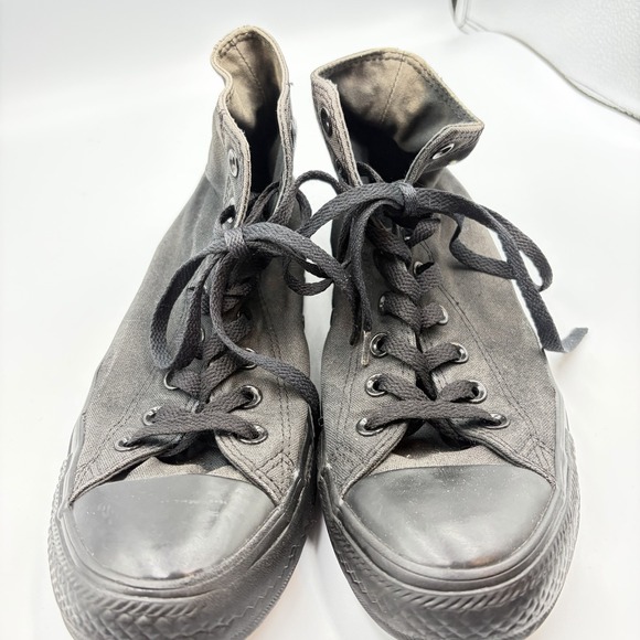 CONVERSE Chuck Taylor ALL STAR Men High Top Monochrome Black NINJA‎ M8 W10 - Picture 8 of 11